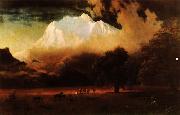 Albert Bierstadt Mount Adams, Washington Norge oil painting reproduction
